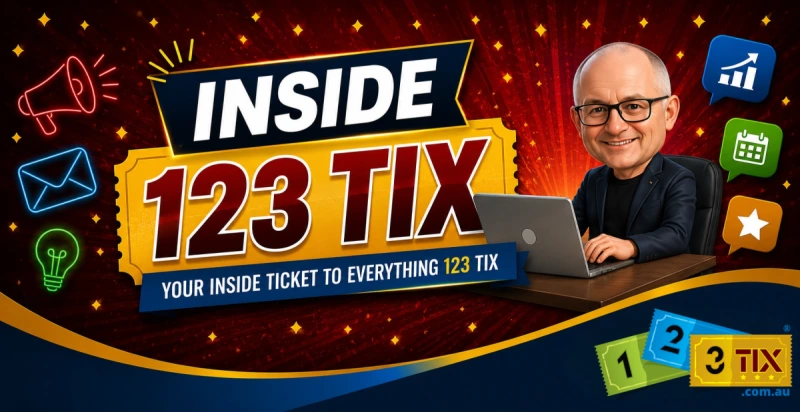 Inside 123 Tix - Plans Change. Your Booking Can Too.