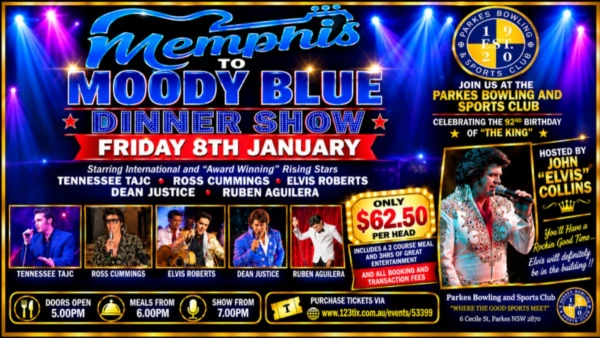 MEMPHIS TO MOODY BLUE - Dinner Show