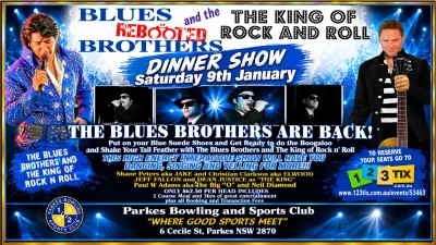 The Blues Brothers Rebooted and THE KING Dinner Show