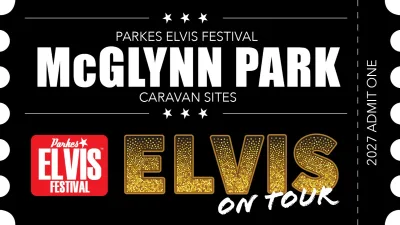 Parkes Elvis Festival 2027 - McGlynn Park Temporary Caravan Park