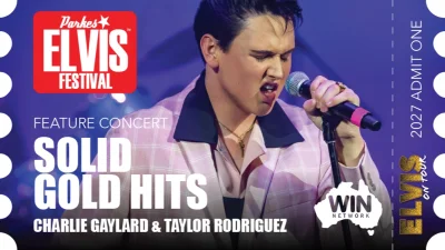 Parkes Elvis Festival 2027 - Feature Concert - Solid Gold Hits