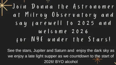 Celebrate NYE 2026 Under Warrumbungle Stars