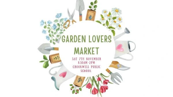 Crookwell Garden Festival – Garden Lovers Market Stall Holder Bookings