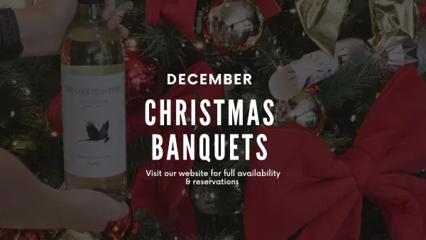 Christmas Banquet at Lazy River Estate - Wednesday 9th December 2026