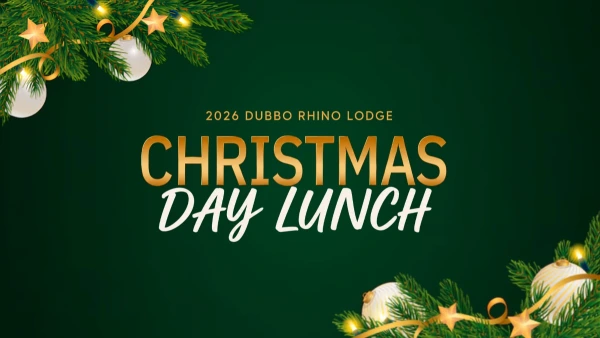 Christmas Day Lunch 2026 Dubbo Rhino Lodge