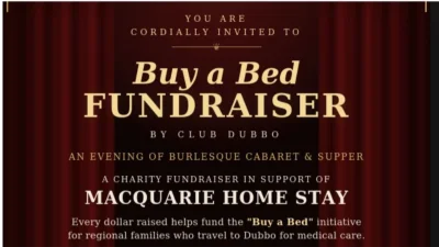 Club Dubbo Special Event - An evening of Burlesque Cabaret & Supper