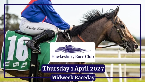 Midweek Raceday | Thursday 1 April 2027