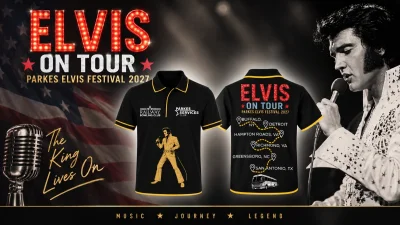 Elvis on Tour 2027 - Parkes Services Club Merchandise