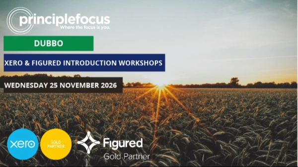 Dubbo Xero & Figured Introduction Workshop - 25 November 2026