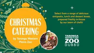 Christmas Grazing Boxes by Taronga Western Plains Zoo