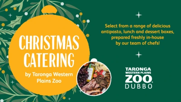 Christmas Grazing Boxes by Taronga Western Plains Zoo