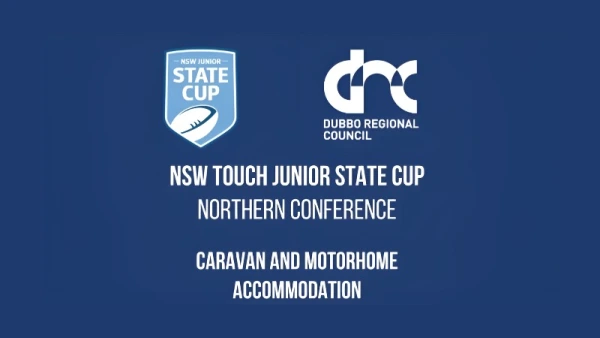 NSW Touch Junior State Cup - Caravan and Motor Home Sites - Dubbo Showground
