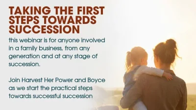 Taking The First Steps Towards Sucession