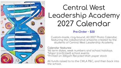 CWLA P&C 2027 Calendar Pre-Order